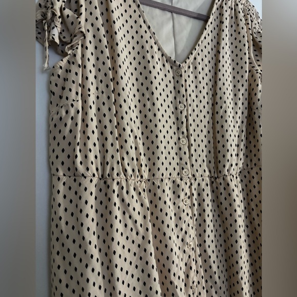 Lane Bryant Button Dress - Picture 2 of 6